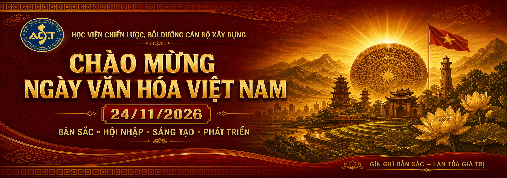 Chào mừng ngày văn hoá Việt Nam