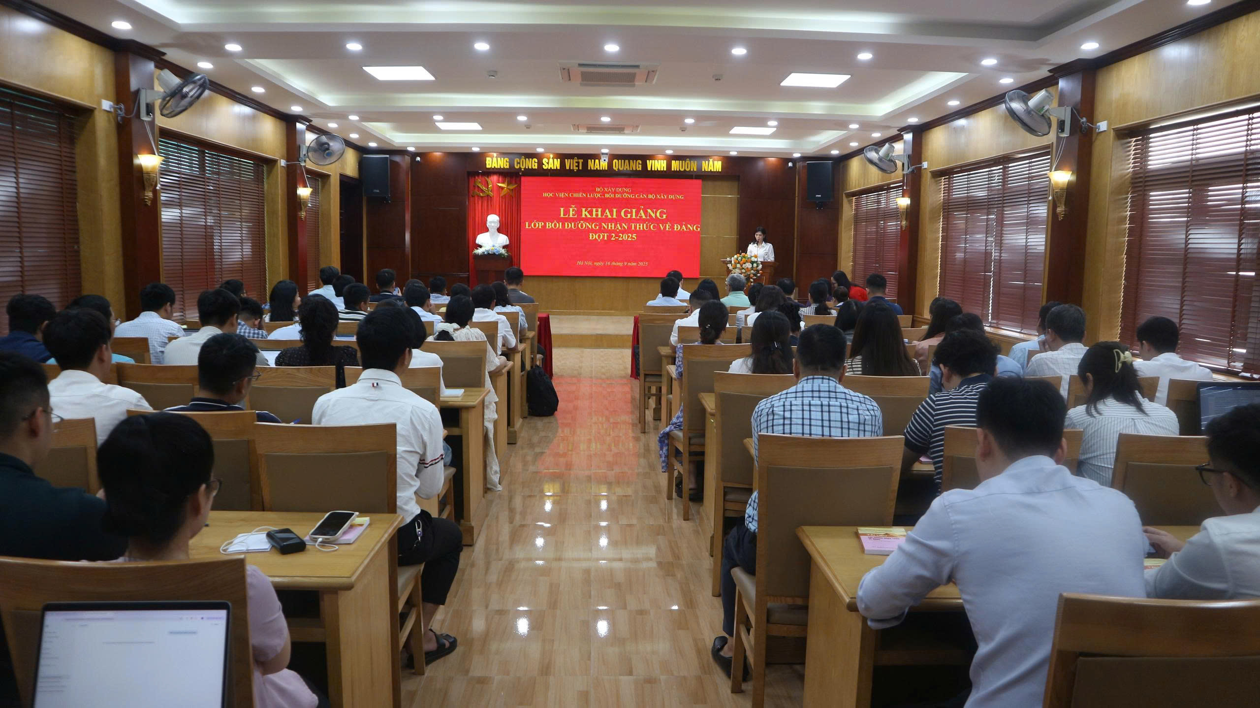 ACST - Khai giảng lớp bồi dưỡng nhận thức về Đảng đợt 2 năm 2025