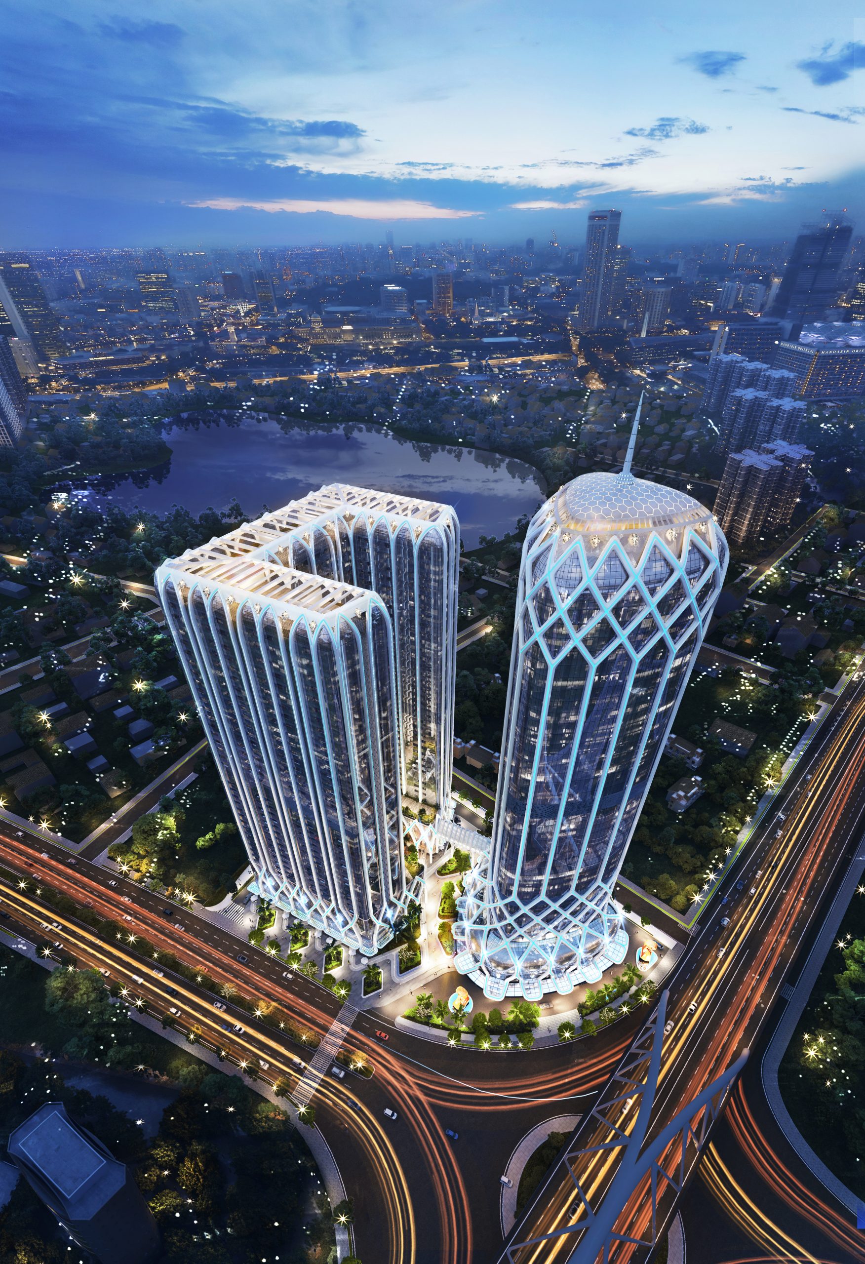 Nghiên cứu ảnh hưởng của hình khối công trình đến sự phân phối nội lực của kết cấu trong nhà cao tầng dưới tác dụng của tải trọng giớ theo tiêu chuẩn TCVN 2737-2023