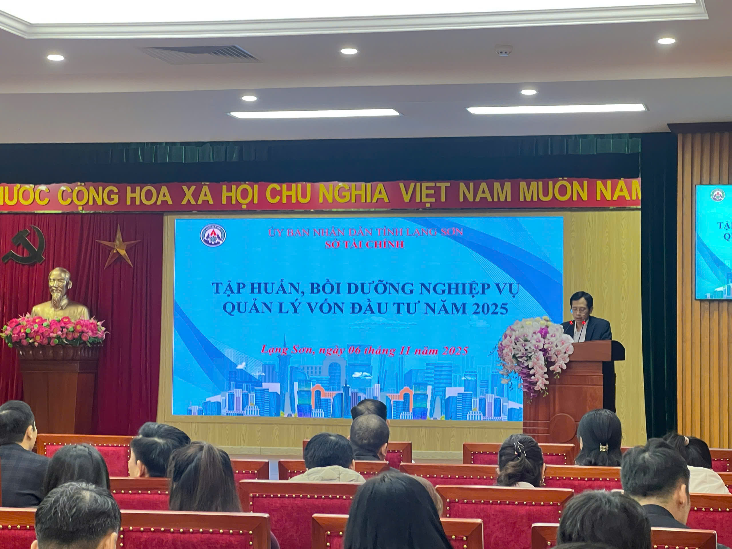 Nâng tầm năng lực: 250 cán bộ, công chức, viên chức Lạng Sơn tham gia lớp tập huấn quản lý vốn đầu tư công năm 2025