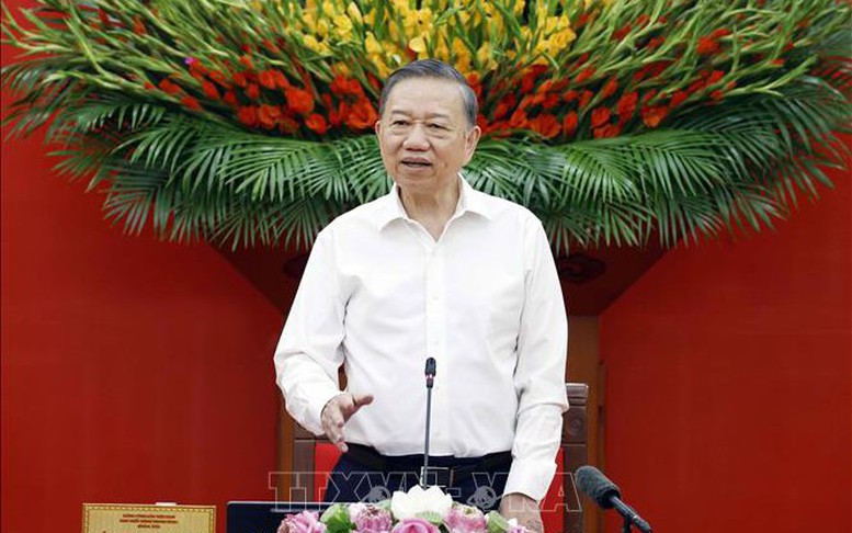 Kết luận của Tổng Bí thư, Chủ tịch nước Tô Lâm tại Phiên họp chuyên đề về chuyển đổi số trong hệ thống chính trị
